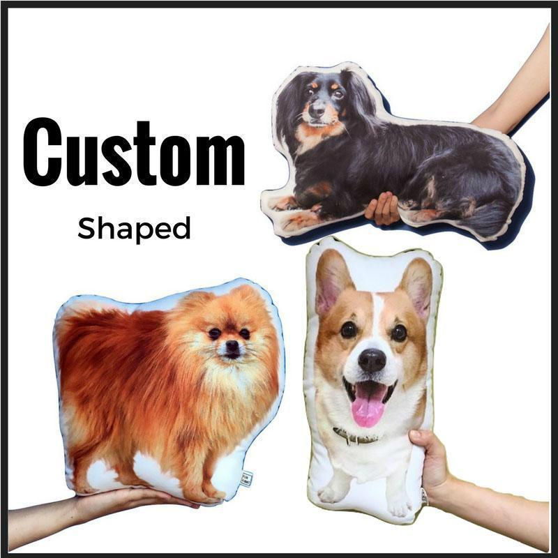 Custom Dog Pillow Dog Photo Pillow Personalized Pet Pillows Cat Pillow