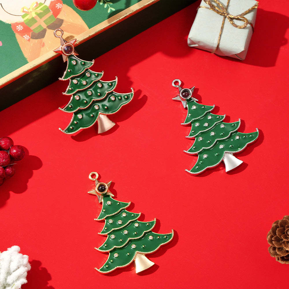 Personalized Projection Ornament Custom Photo Christmas Tree Ornament for Christmas Gifts - yourphotoblanketuk