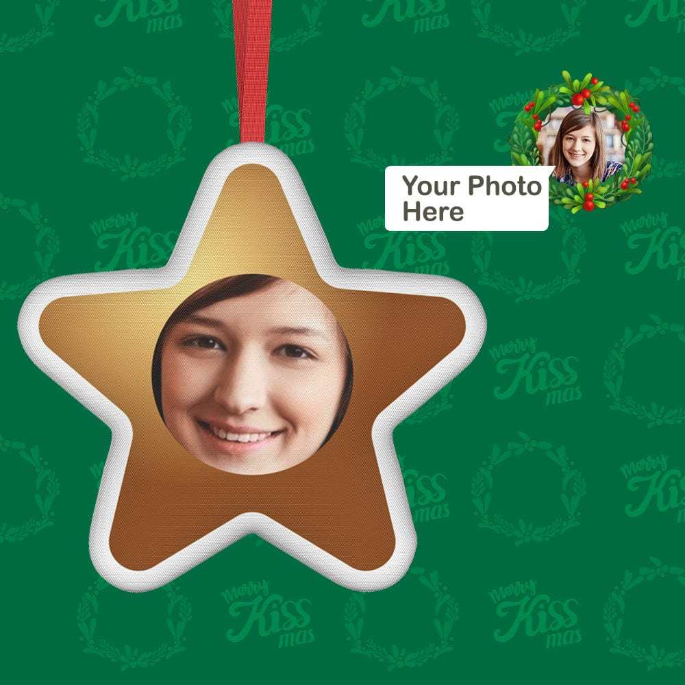 Xmas Suprise Gifts Christmas Photo Hanging Decorations Blind Box Custom Face Christmas Hanging Ornaments - Yourphotoblanket