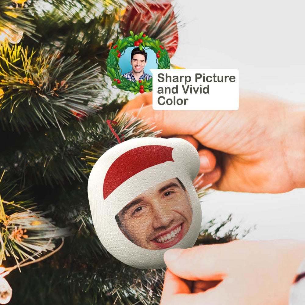 Xmas Suprise Gifts Christmas Photo Hanging Decorations Blind Box Custom Face Christmas Hanging Ornaments - Yourphotoblanket