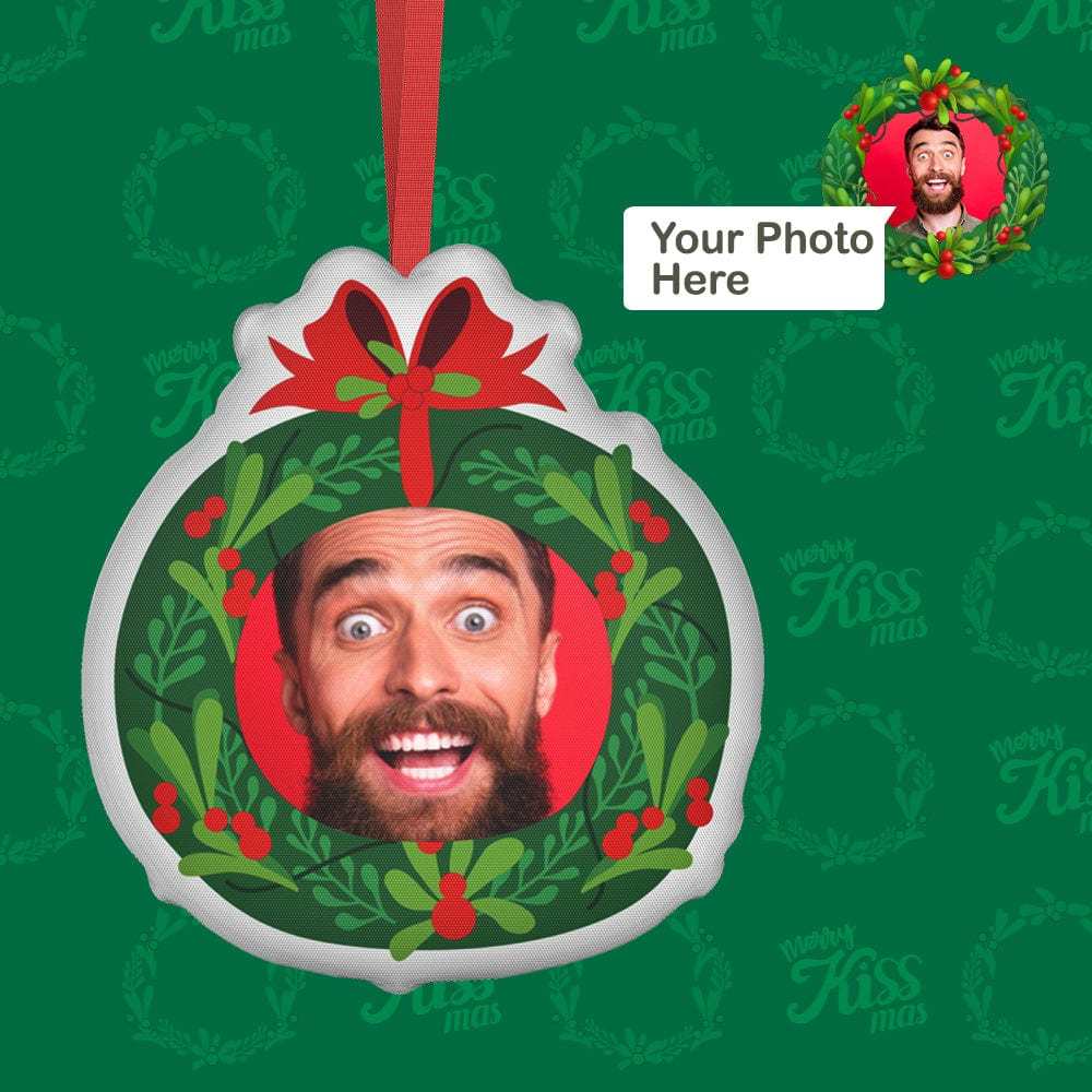 Xmas Suprise Gifts Christmas Photo Hanging Decorations Blind Box Custom Face Christmas Hanging Ornaments - Yourphotoblanket