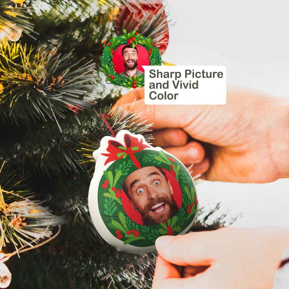 Xmas Suprise Gifts Christmas Photo Hanging Decorations Blind Box Custom Face Christmas Hanging Ornaments - Yourphotoblanket