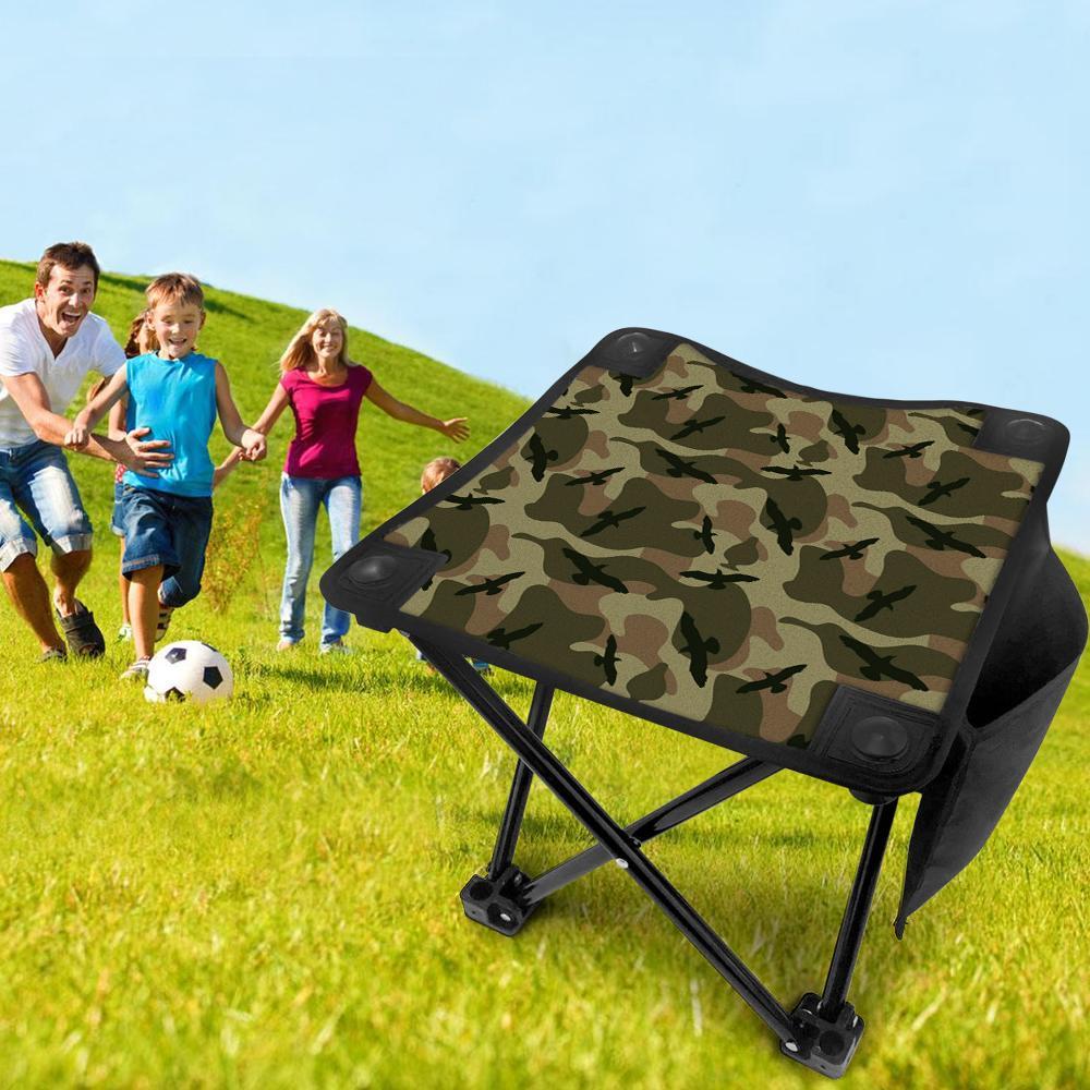 Folding Camping Stool Portable Outdoor Mini Chair Fishing Chair