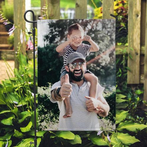 Custom Outdoor Photo Garden Flag