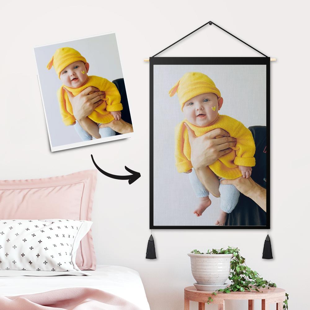 Custom Photo Tapestry - Wall Decor Fabric Painting Frame Poster Baby