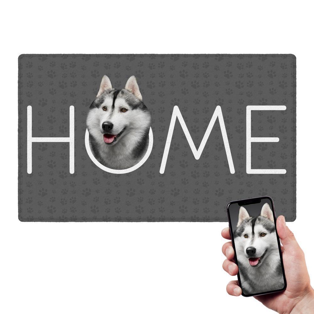 Home Doormat Custom Dog Doormat With Your Pet Photo