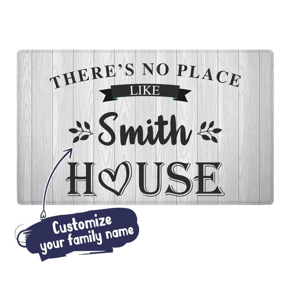 Personalized Family Name Doormat-Our Favorite Place Mat