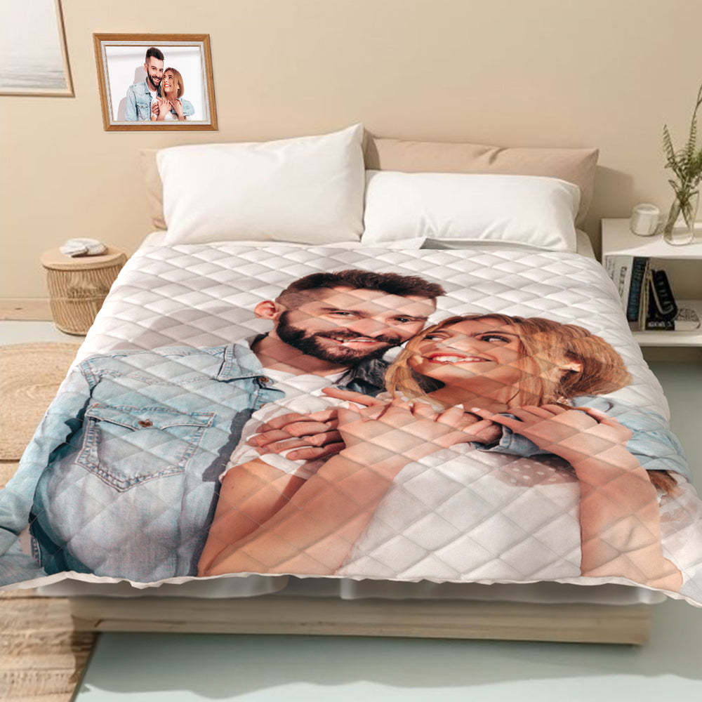 Custom Photo Quilt Summer Air Conditioner Home Gifts - Yourphotoblanket