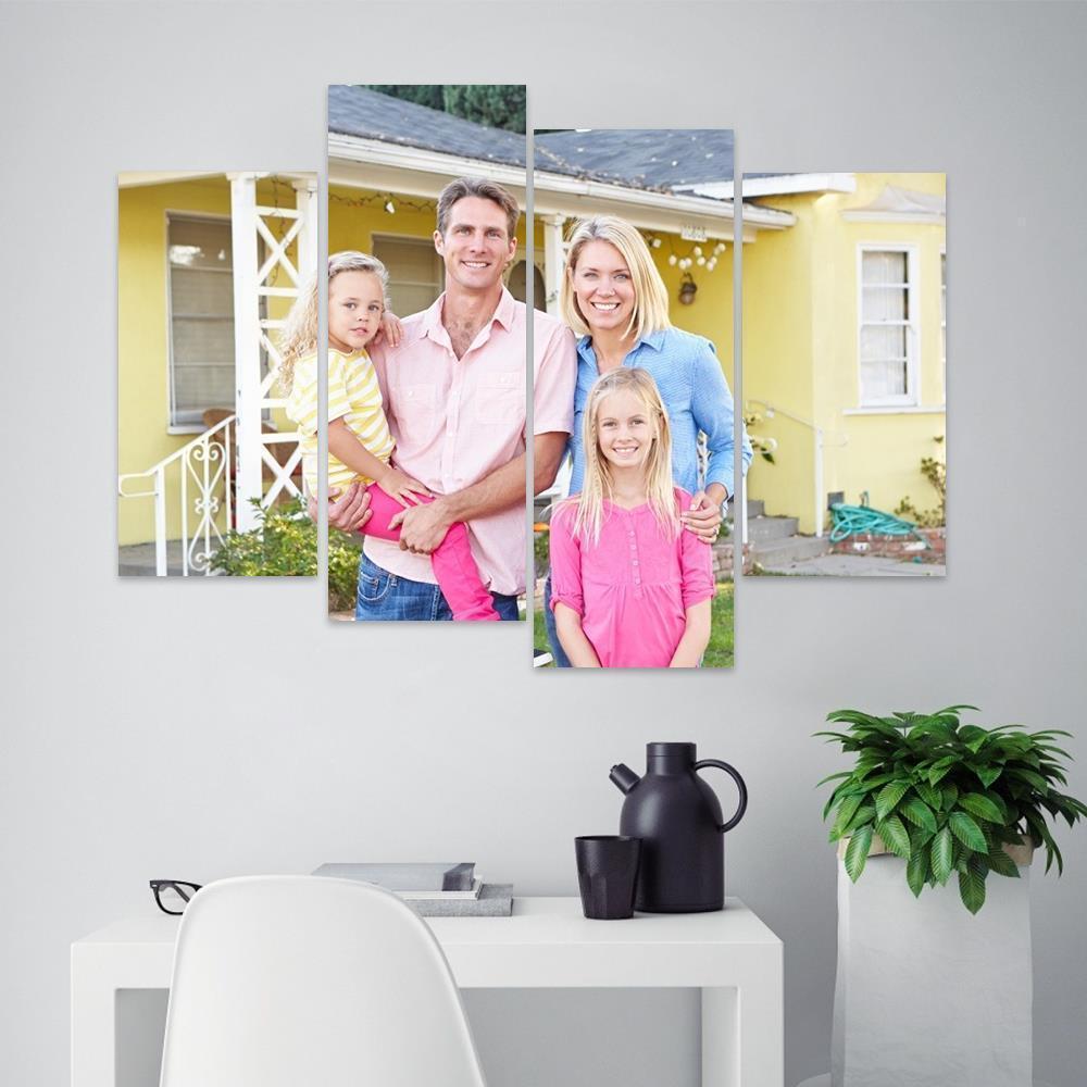 Custom Photo Canvas 2" x 15.75" x 31.50"+2" x15.75" x 39.35"