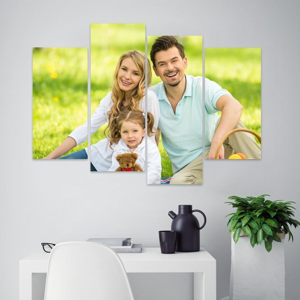 Custom Photo Canvas 2" x  15.75" x 31.50"+2" x 15.75" x  39.35"