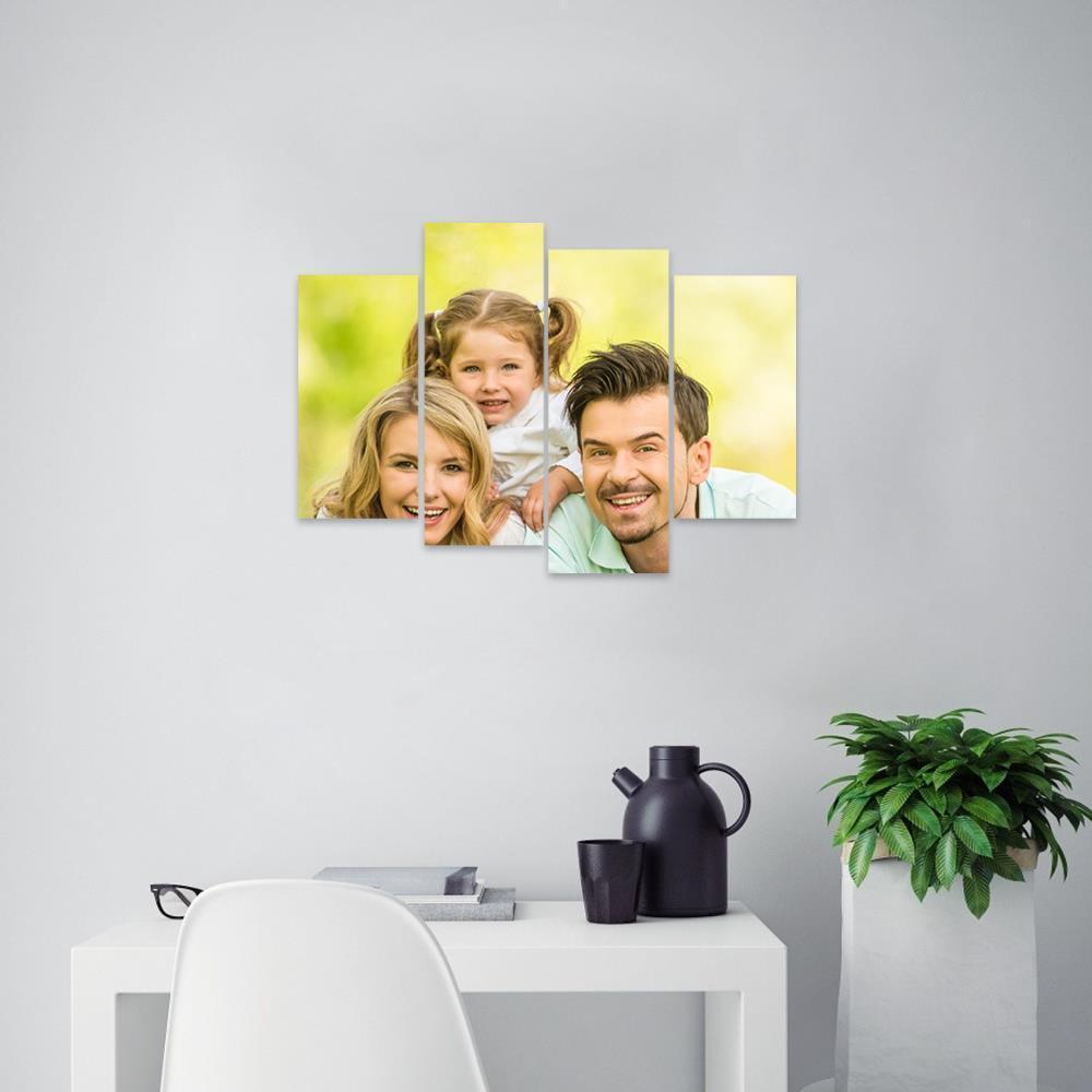 Custom Photo Canvas 2" x 7.85" x 15.75"+2" x 7.85" x 23.60"