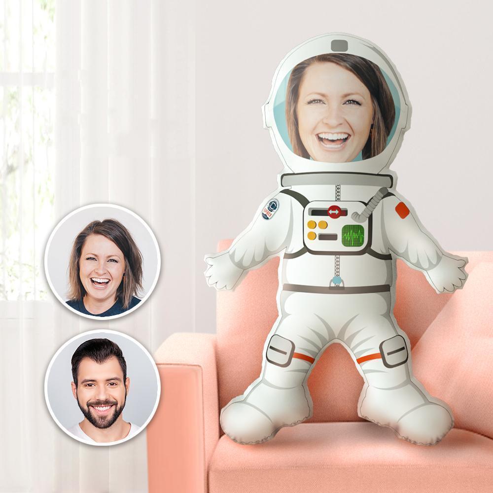 Custom Pillow Face Body Pillow Personalized Photo Pillow Gift Astronaut Throw Pillow