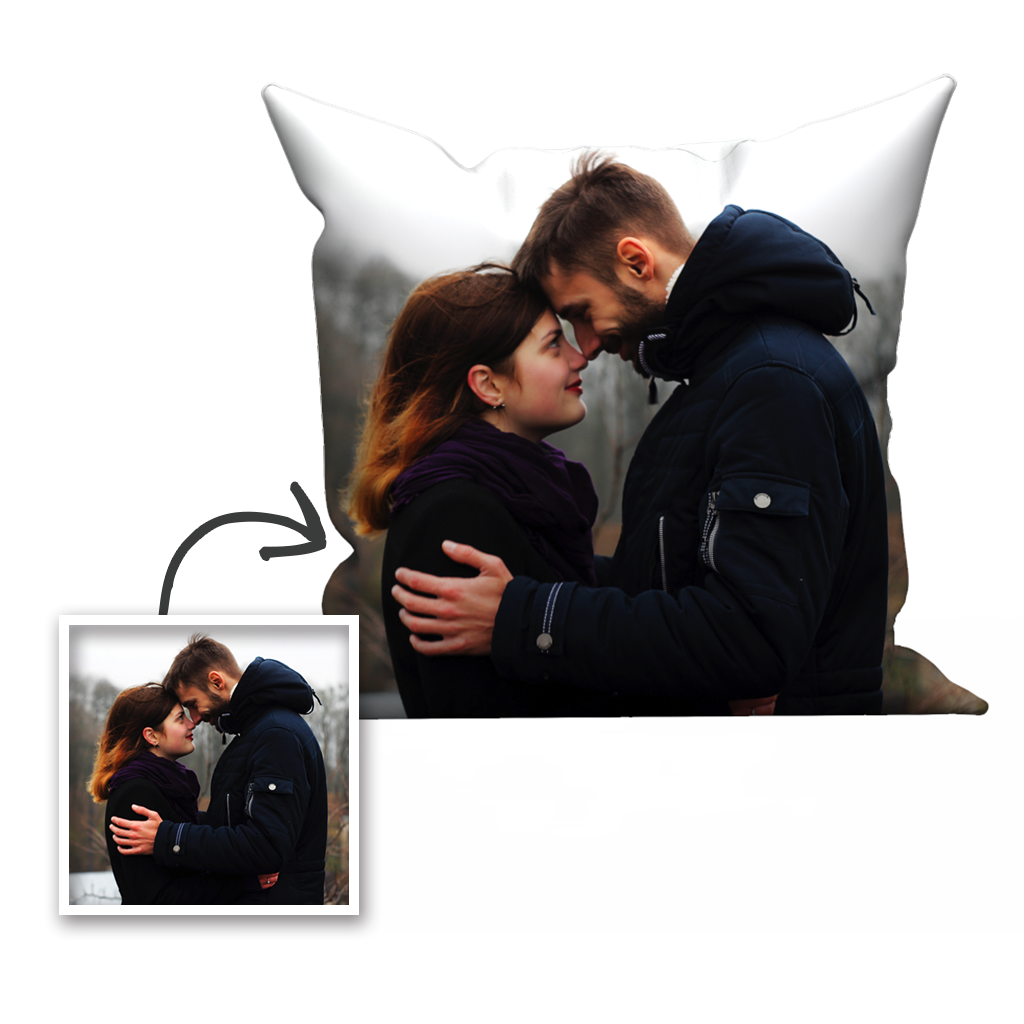 Limited Offer Custom Couple Photo Throw Pillow