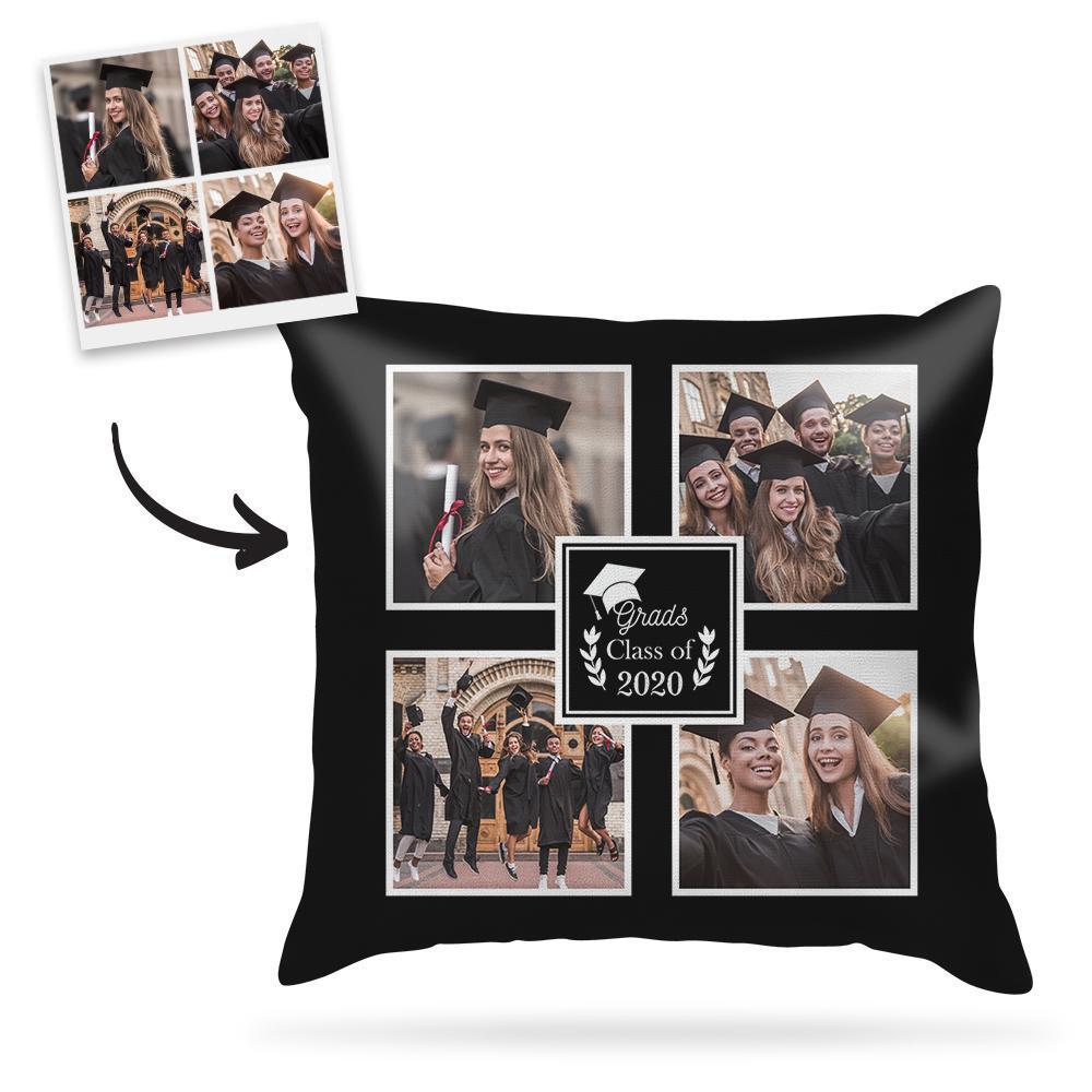 Custom Graduation Pillow Gift For Her Him Graduate Photo
