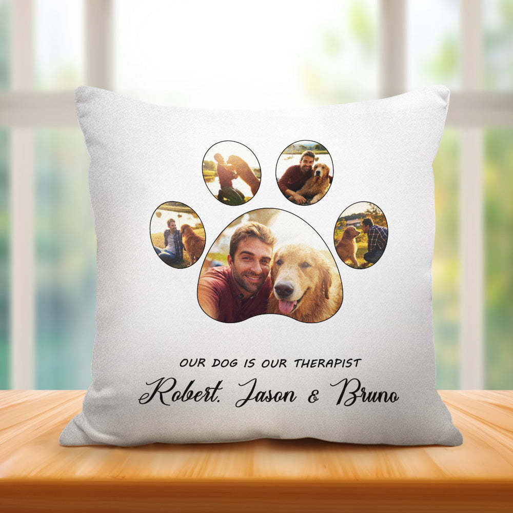 Custom Dog Memorial Photo Pillow with Text Gifts For Dog Lovers - Yourphotoblanket