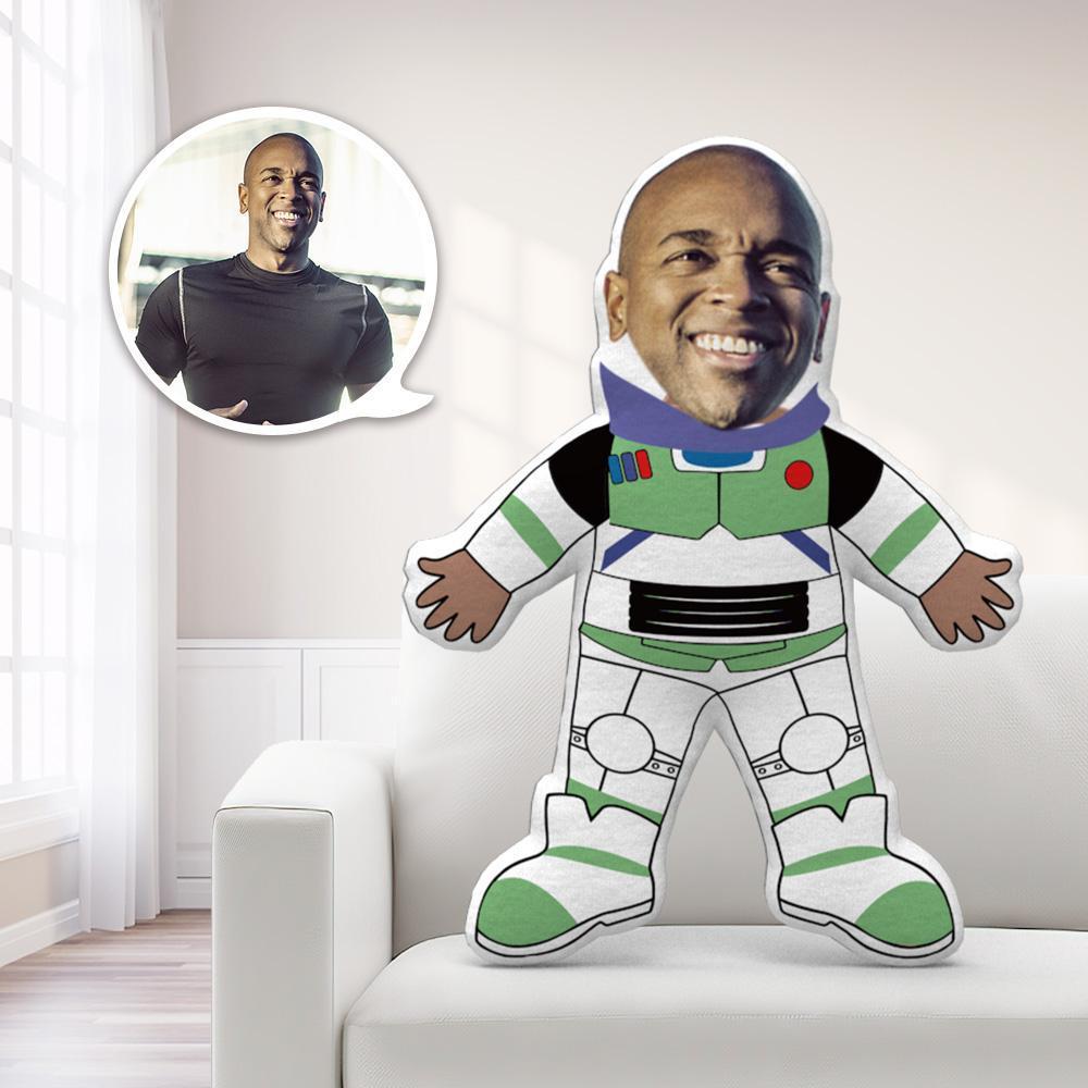 Custom Buzz Lightyear MiniMe Pillow Face Pillow Personalized Toy Story Pillow Custom Pillow Picture Pillow Costume Pillow Doll