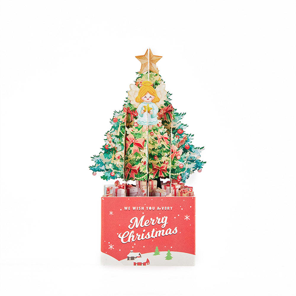 Christmas 3D Pop Up Card Christmas Tree Box Greeting Card - Yourphotoblanket