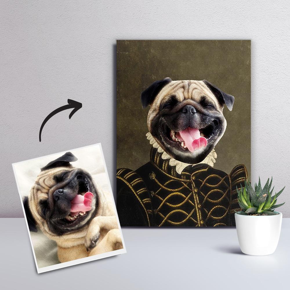 Custom Photo Canvas Print Personalized Pet Unique Style painting Canvas