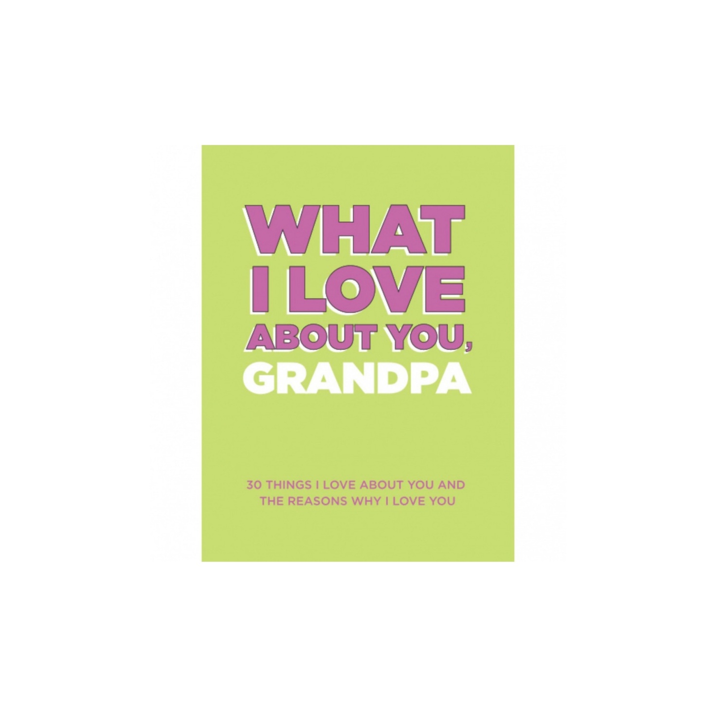What I Love About You Book: Personalized Fill-in-the-Blank Gift