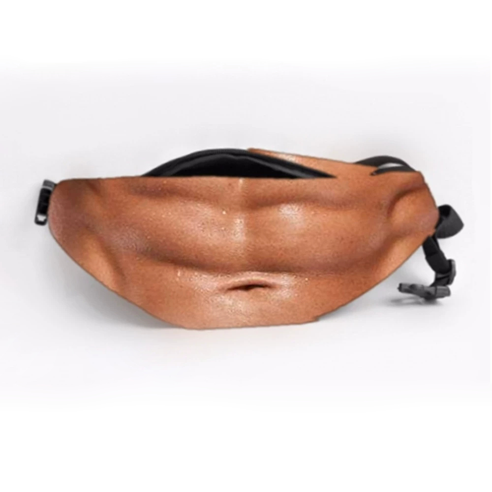 Witzige Bauch- Und Bauchmuskel-Bauchtasche – Realistischer Körperdruck, Originelles Geschenk Für Freunde Und Familie, Geburtstag, Weihnachten Und Party - dephotoblanket