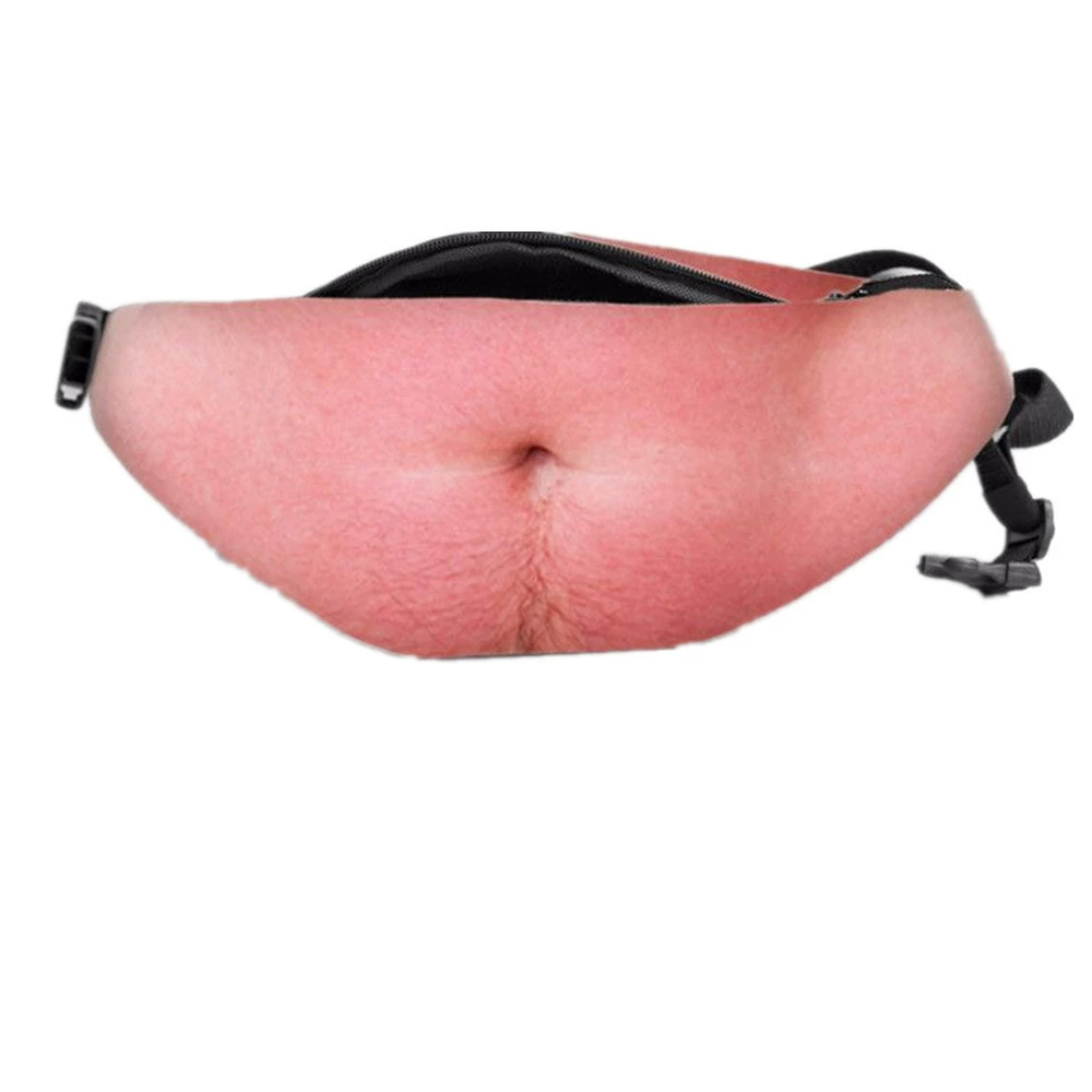 Witzige Bauch- Und Bauchmuskel-Bauchtasche – Realistischer Körperdruck, Originelles Geschenk Für Freunde Und Familie, Geburtstag, Weihnachten Und Party - dephotoblanket