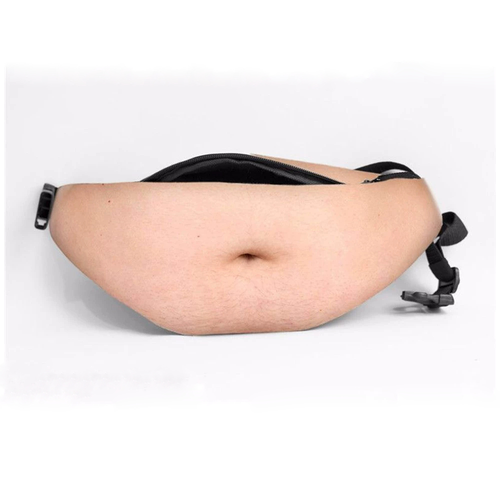 Witzige Bauch- Und Bauchmuskel-Bauchtasche – Realistischer Körperdruck, Originelles Geschenk Für Freunde Und Familie, Geburtstag, Weihnachten Und Party - dephotoblanket
