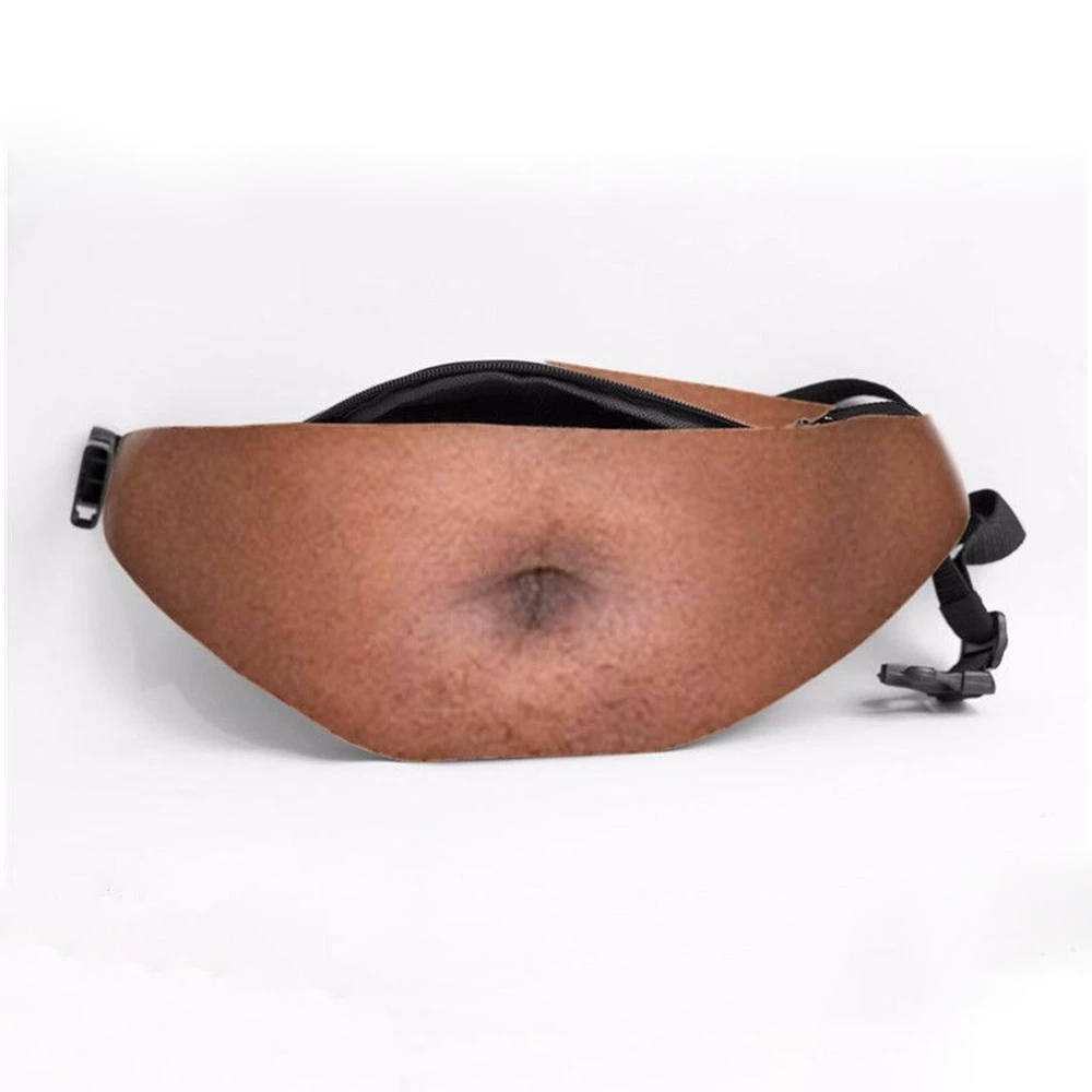 Witzige Bauch- Und Bauchmuskel-Bauchtasche – Realistischer Körperdruck, Originelles Geschenk Für Freunde Und Familie, Geburtstag, Weihnachten Und Party - dephotoblanket