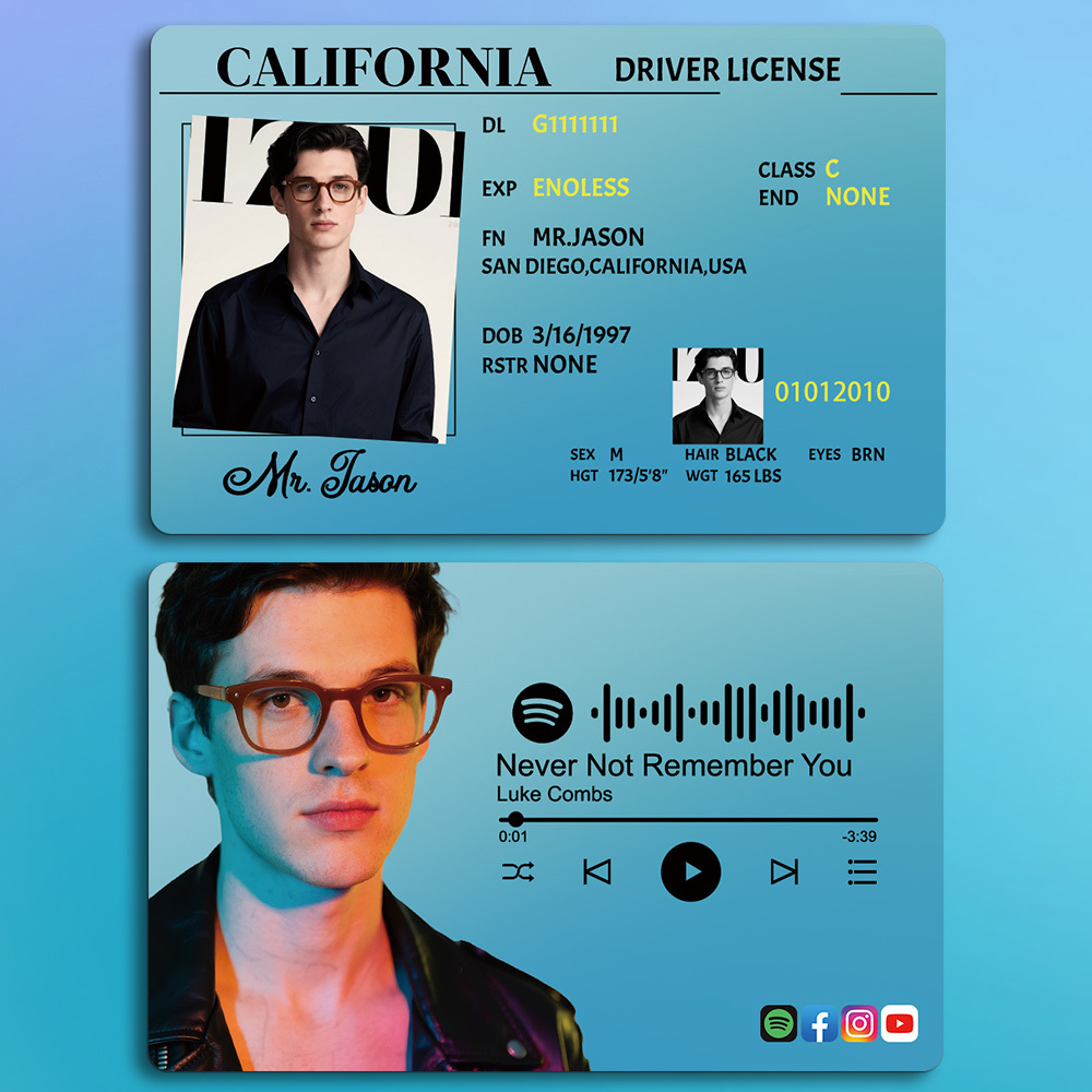 Benutzerdefinierte Nfc-musikkarte, Personalisierter Tap-to-play-schlüsselanhänger | 3,37'x2,13' Acrylständer | Hip-hop, R&b, Pop-künstler-geschenk Für Ihn