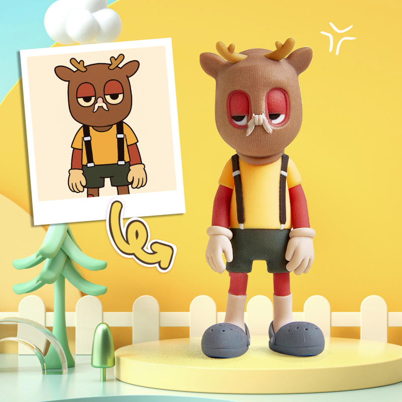 Personalisierte 3D-Actionfigur von Ihrem Foto, personalisierte Spielzeugfigur, individuelle Actionfigur, Geschenke für Sie/Ihn