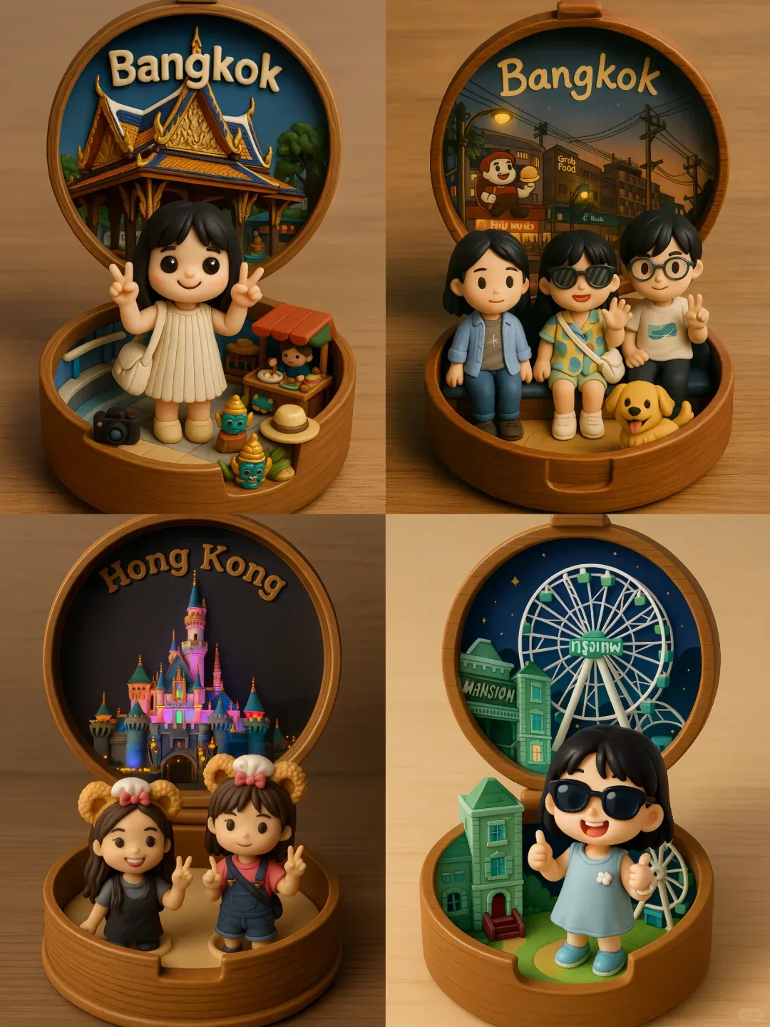 Benutzerdefinierte 3d-actionfiguren-box. Verwandeln Sie Ihr Foto In Eine Personalisierte Spielzeugfigur, Ein Einzigartiges Geschenk Für Die Familie - dephotoblanket