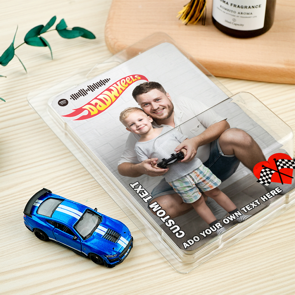 Personalisierte Musik, Hot-wheels-sportwagen, Individuelles Traumauto-spielzeug, Individuelle Verpackungsdesign-optionen - dephotoblanket
