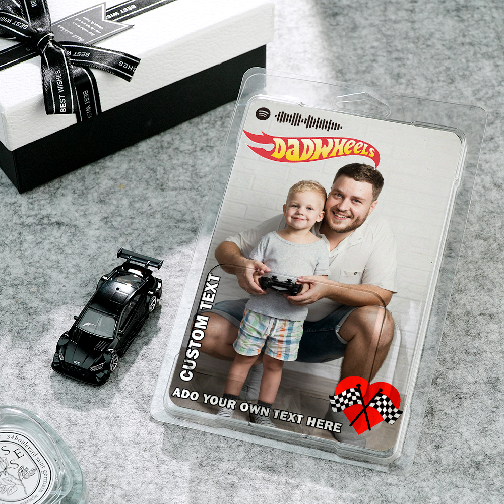 Personalisierte Musik, Hot-wheels-sportwagen, Individuelles Traumauto-spielzeug, Individuelle Verpackungsdesign-optionen - dephotoblanket