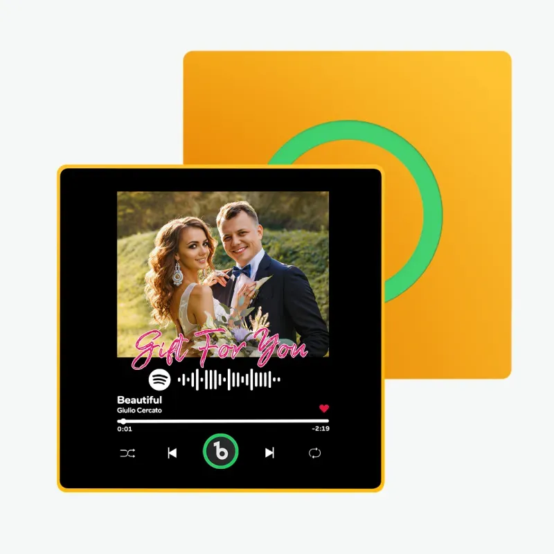 Personalisierter Musik-kühlschrankmagnet, Album-kühlschrankmagnet Mit Buntem Rahmen, Valentinstagsgeschenke - dephotoblanket