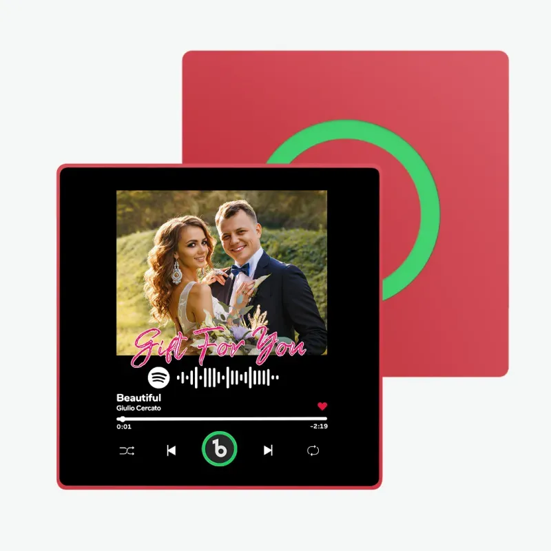 Personalisierter Musik-kühlschrankmagnet, Album-kühlschrankmagnet Mit Buntem Rahmen, Valentinstagsgeschenke - dephotoblanket