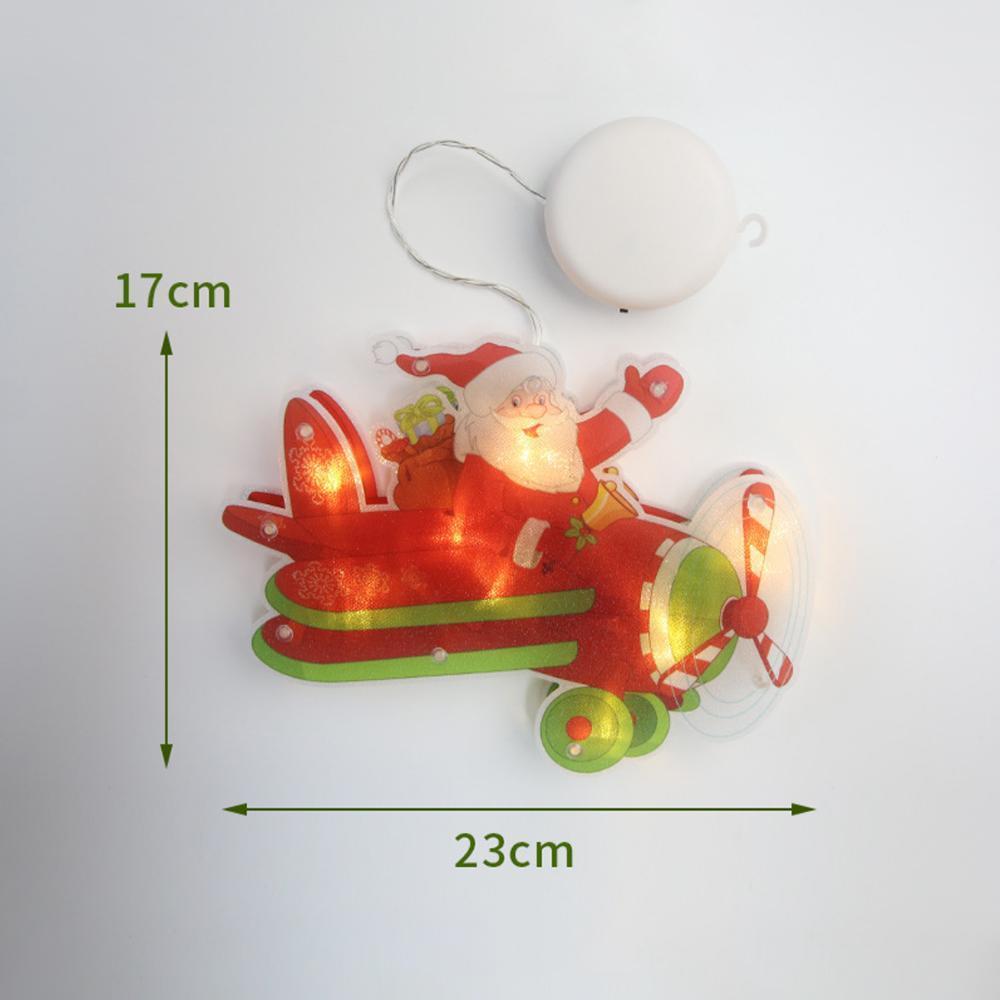 Weihnachten Dekorative Fenster Hängende Lichter Atmosphäre Szene Dekor Festliche Dekorative Licht - dephotoblanket