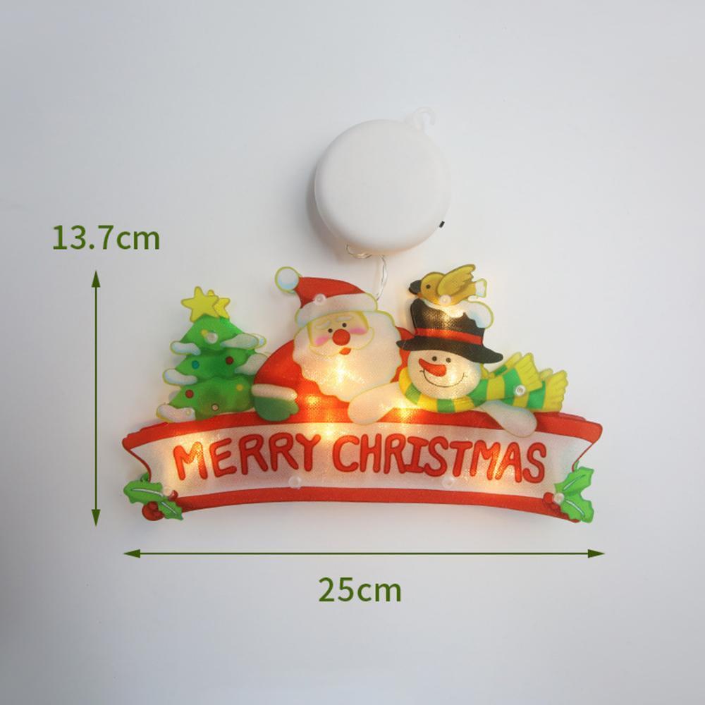 Weihnachten Dekorative Fenster Hängende Lichter Atmosphäre Szene Dekor Festliche Dekorative Licht - dephotoblanket