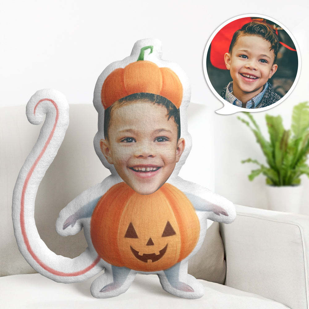 Kundenspezifisches Halloween-minime-wurfs-kissen Personalisiertes Minime-wurfs-kissen Niedliche Kleine Maus - dephotoblanket