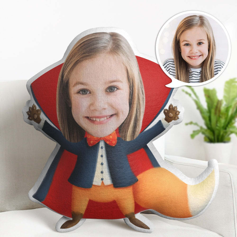 Kundenspezifisches Halloween Minime Throw-kissen Magier Fox Minime Throw-kissen-geschenke - dephotoblanket