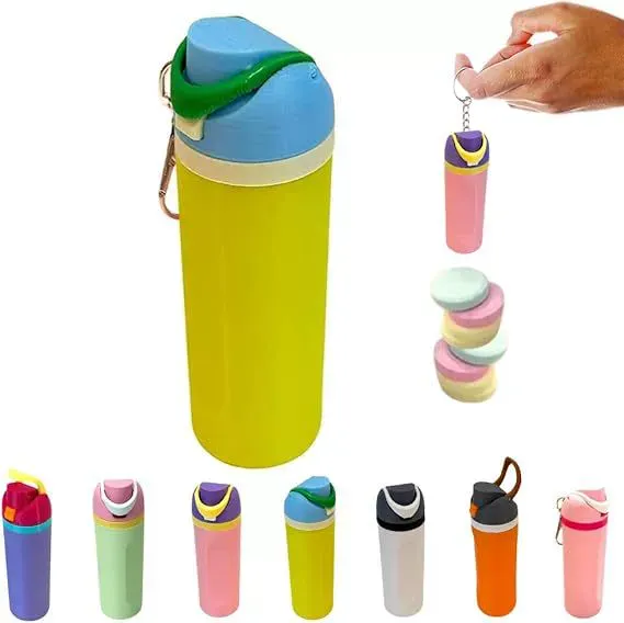 Mini-wasserflaschen-schlüsselanhänger, Trendiger Flaschen-schlüsselanhänger, Wasserflaschen-anhänger, Süße Anhänger Für Handtaschen Und Rucksäcke