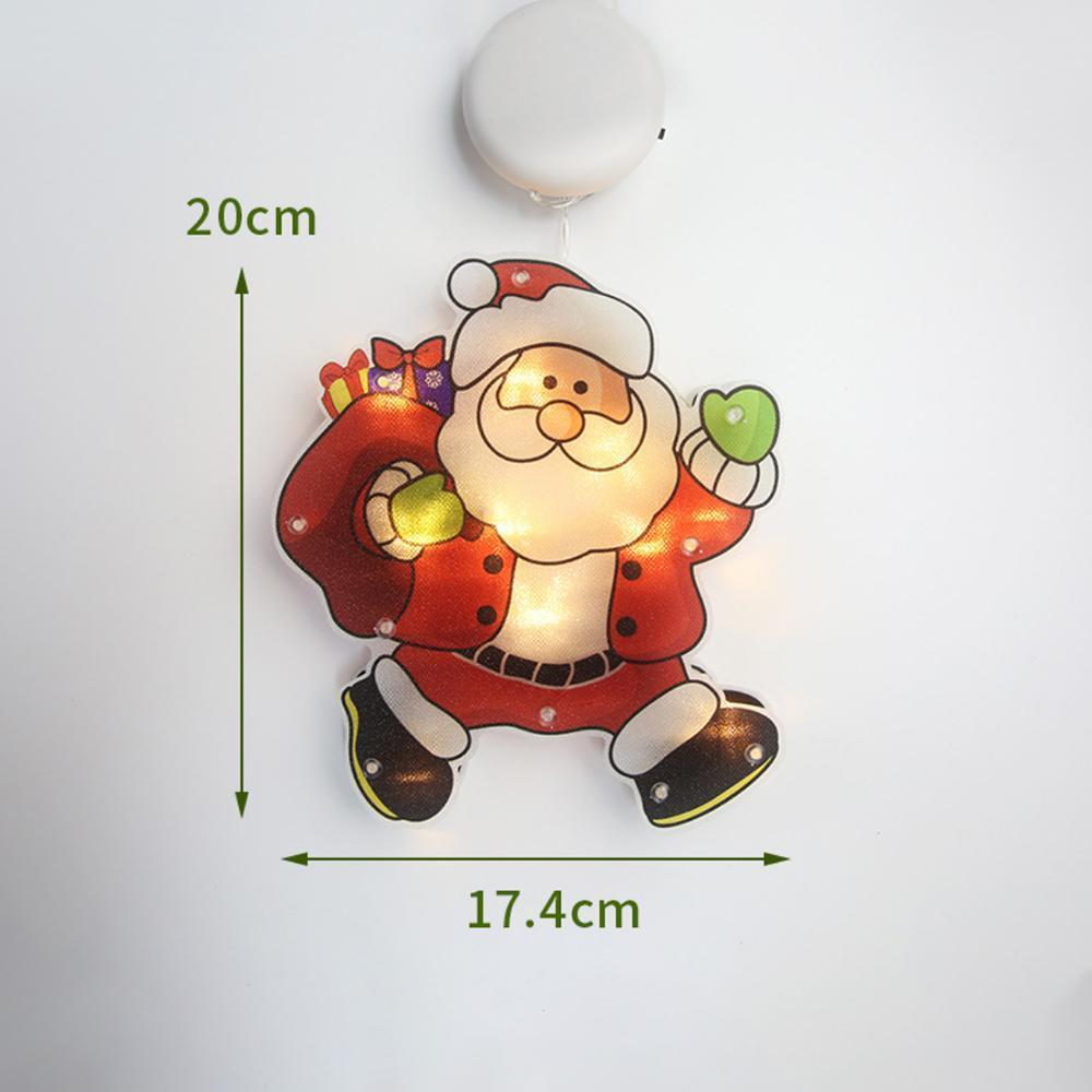 Weihnachten Dekorative Fenster Hängende Lichter Atmosphäre Szene Dekor Festliche Dekorative Licht - dephotoblanket