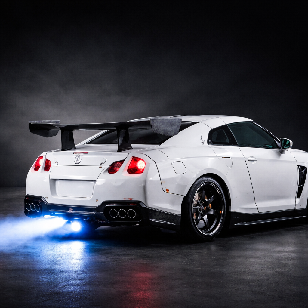 Hypercar-wecker Mit Motorengeräusch, Auspuffeffekt Und Led-beleuchtung – Schreibtischgeschenk Für Autoliebhaber - dephotoblanket