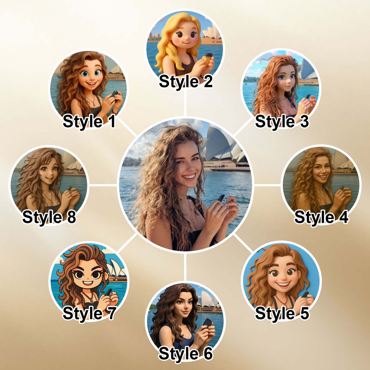 Benutzerdefinierter 3d-cartoon-kühlschrankmagnet Mit Personalisiertem Foto - dephotoblanket