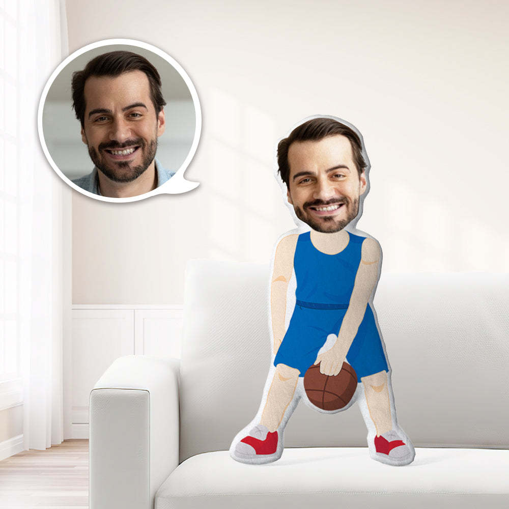 Mein Gesicht Kissen Benutzerdefinierte Kissen Gesicht Körper Kissen Personalisierte Foto Kissen Geschenk Basketball Player Mini Me Kissen