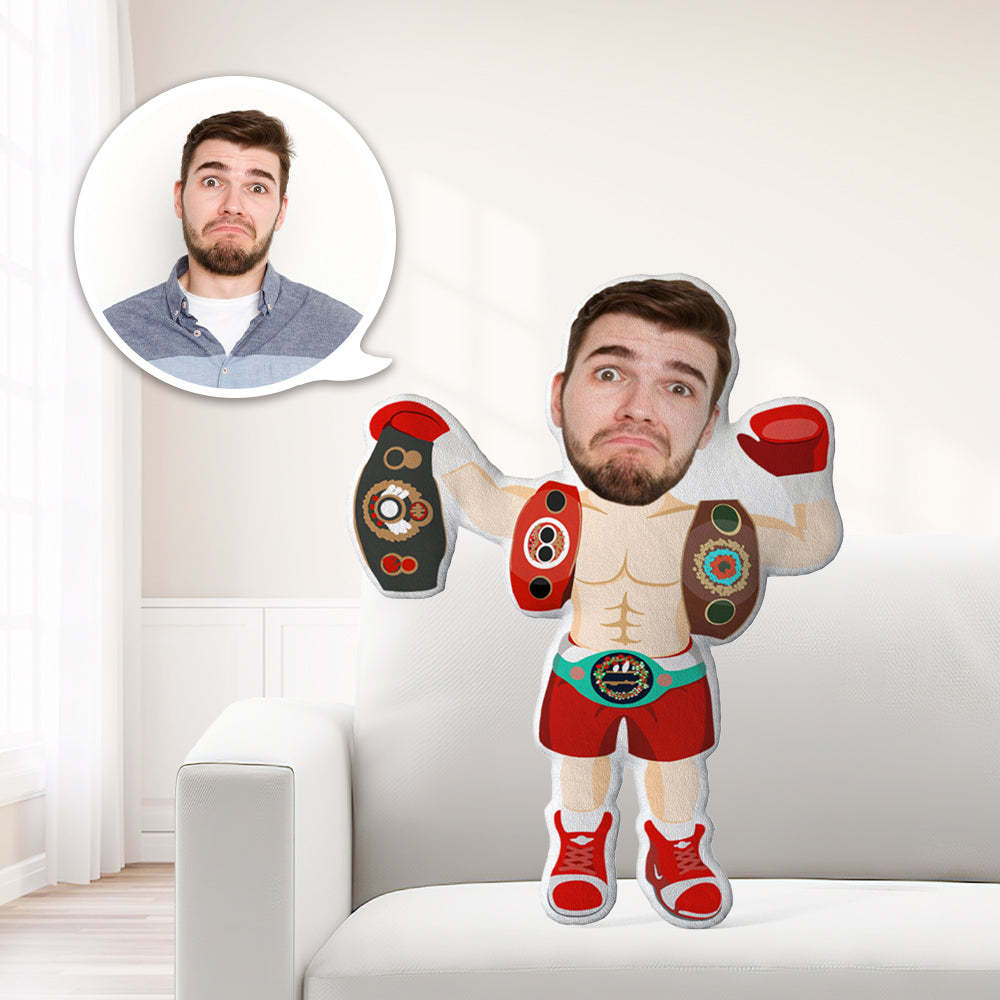 Mein Gesicht Kissen Benutzerdefinierte Kissen Gesicht Körper Kissen Personalisierte Foto Kissen Geschenk WWE-Spieler Mini Me Kissen