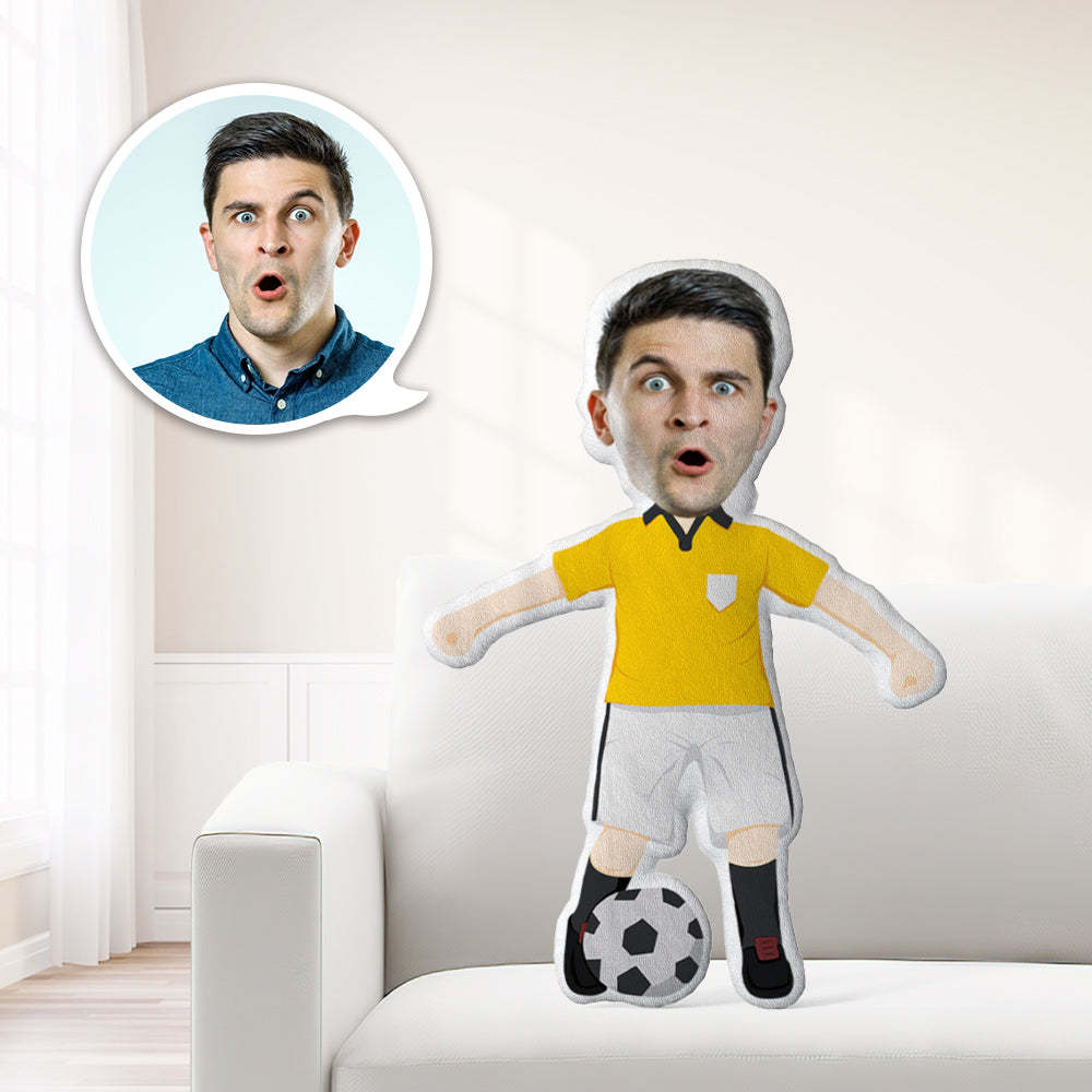 Mein Gesicht Kissen Benutzerdefinierte Kissen Gesicht Körper Kissen Personalisierte Foto Kissen Geschenk Fußball Jersey Mini Me Kissen