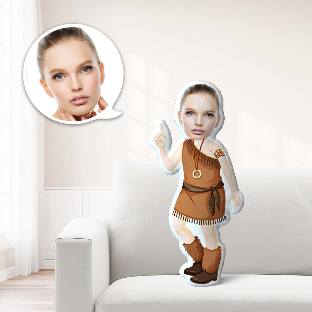 Mein Gesicht Kissen Benutzerdefinierte Kissen Gesicht Körper Kissen Personalisierte Foto Kissen Geschenk Mädchen im indischen Stil Mini Me Kissen