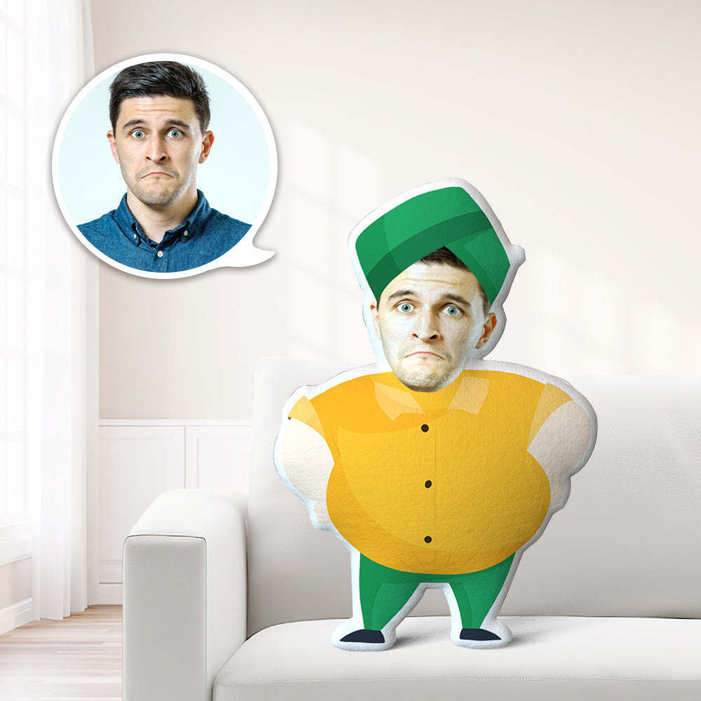 Mein Gesicht Kissen Benutzerdefinierte Kissen Gesicht Körper Kissen Personalisierte Foto Kissen Geschenk Indischer Onkel Mini Me Kissen