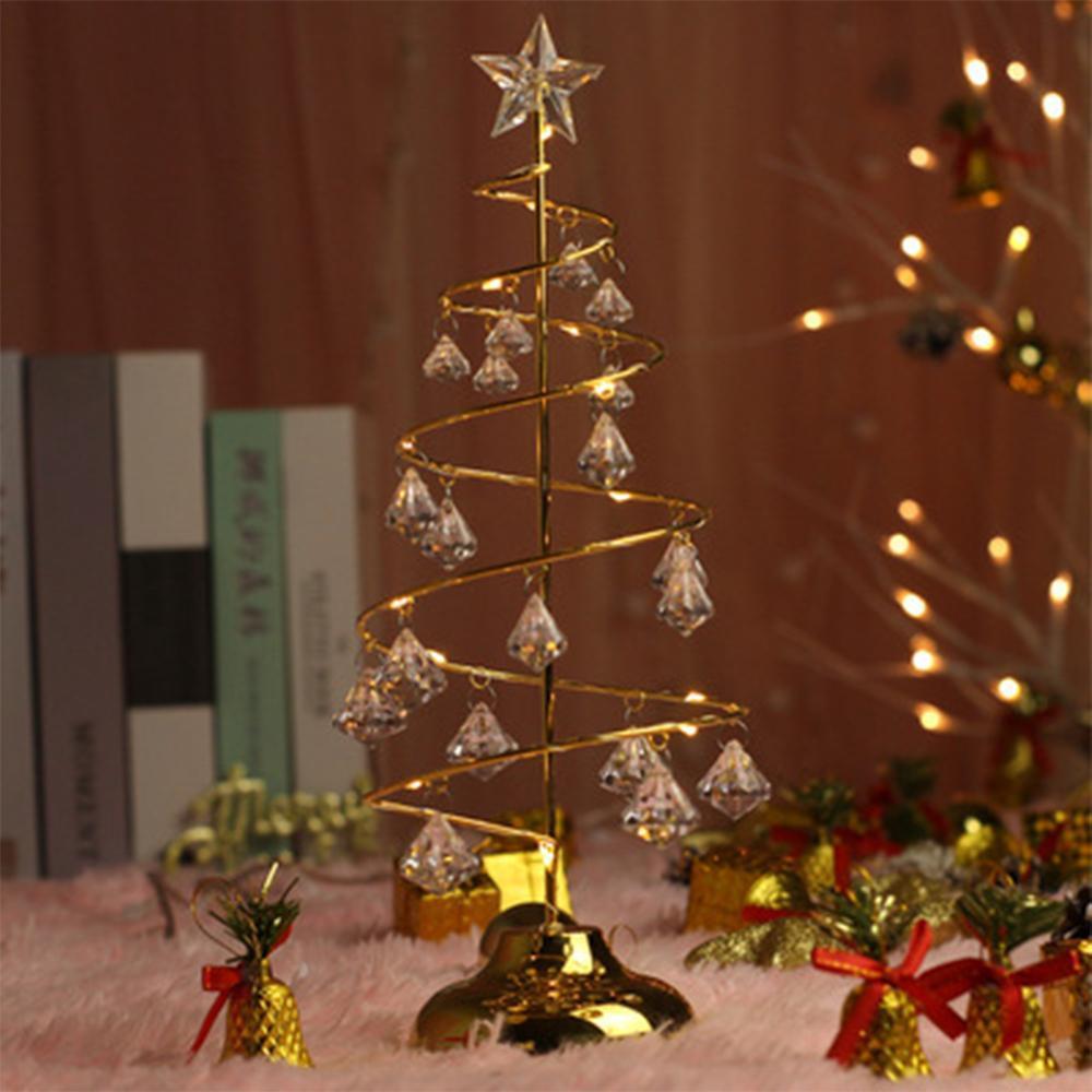 Weihnachtsbaum-diamantlampe, Modellierlampe, Schlafzimmer-tischlampe, Dekoration - dephotoblanket