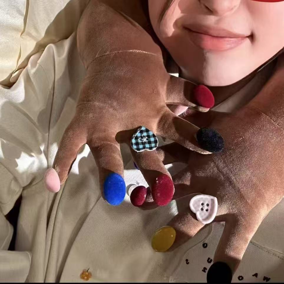 Verdicktes Nackenstützkissen, Weiches Plüsch, Lustiges Fingerkissen, Nackenkissen, Partydekoration