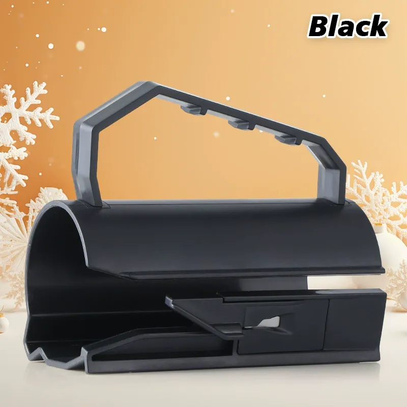 Geschenkpapierschneider Und Klebebandspender, Doppelverwendungs-geschenkpapierschneider Für Den Urlaub, Papierrollenhalterrohr